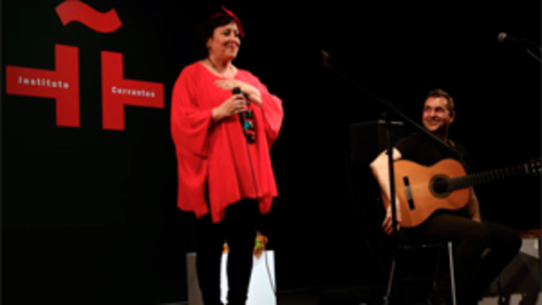 Uxia en el Cervantes de Tokio