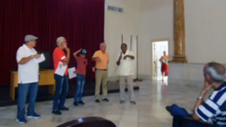 Cuba.Orensana-Felipe Cid, Manuel &Aacute;lvarez, Roberto Ogando y Jos&eacute; Antonio Espinosa