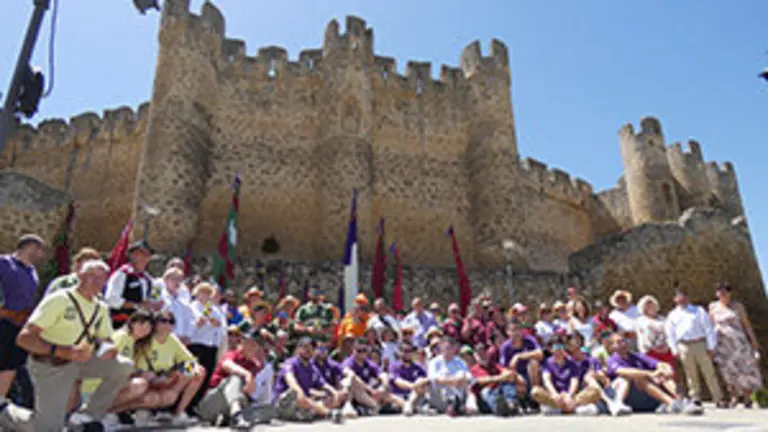 Día de Asturias Valencia de Don Juan pendones