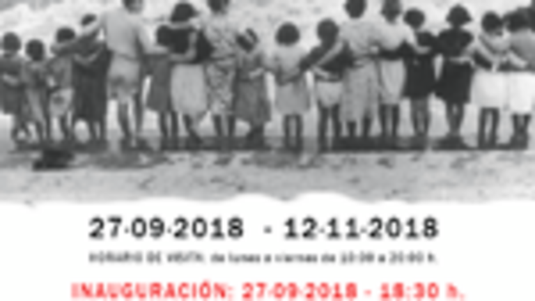 Cartel-niños vascos en Manchester