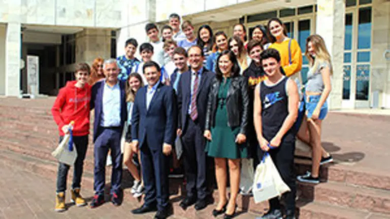 Alumnos Santiago Apostol en el Gaias