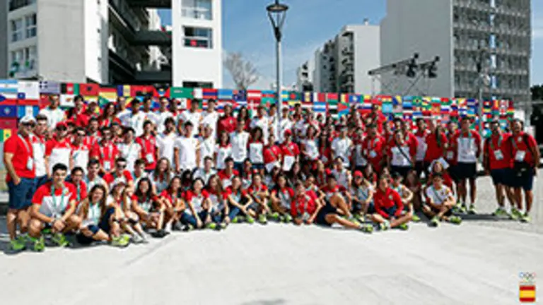 atletas españoles en Buenos Aires