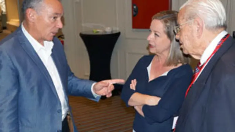 Padilla con Carmelo y Oramas