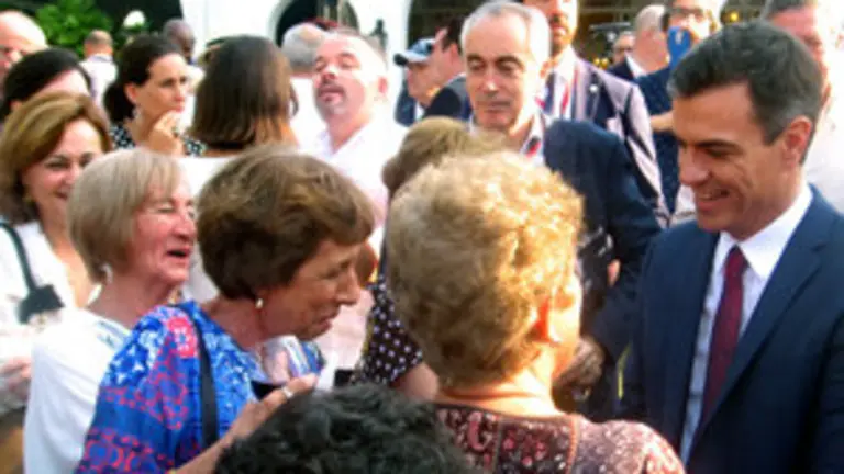 Sanchez con la colectividad