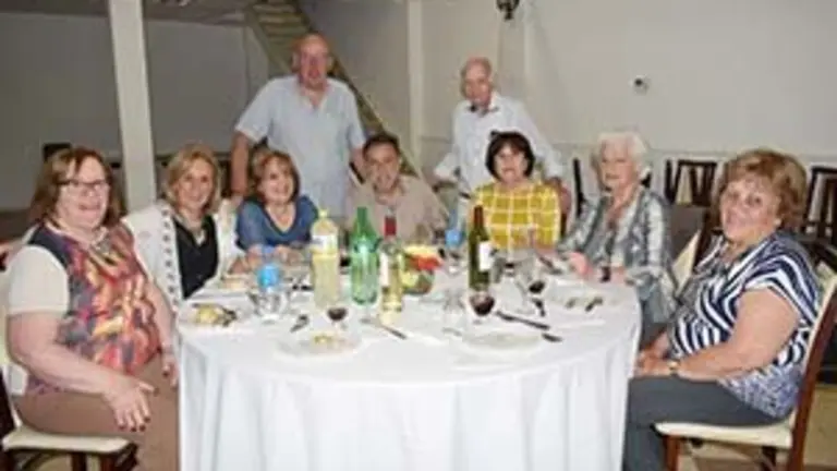 casa españa cena fin año.Mesa principal