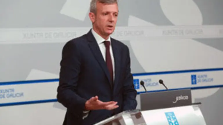 O vicepresidente da Xunta, Alfonso Rueda, comparecer&aacute; en rolda de prensa para dar conta dos asuntos tratados na reuni&oacute;n do Consello.FOTOS CONCHI PAZ