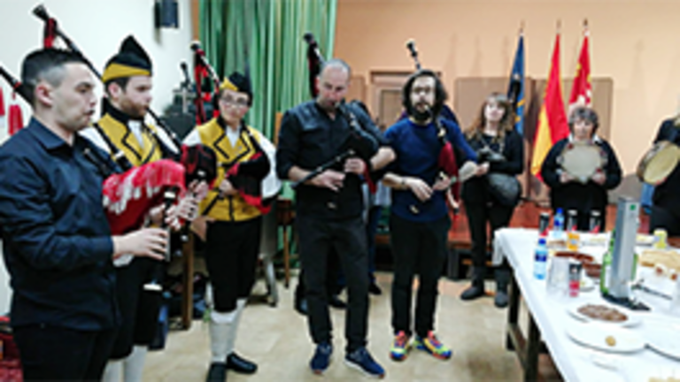 Gaiteros en Valladolid