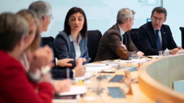 O presidente da Xunta preside a reuni&oacute;n do Goberno galego
