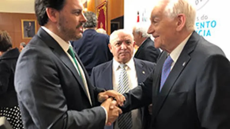 Miranda con Paz Bouza