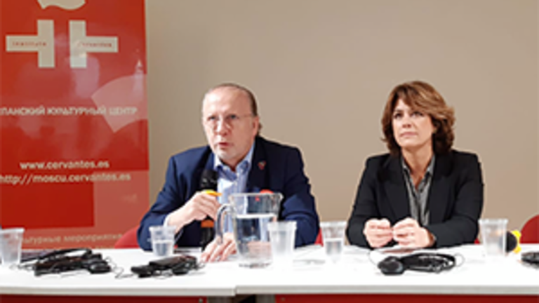 Ministra Justicia en Moscu 1