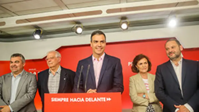 Elecciones 26M 2019. Seguimiento de resultados del PSOE en Madrid....26 mayo 2019, Partido Socialista....26/05/2019 26 mayo 2019, Partido Socialista