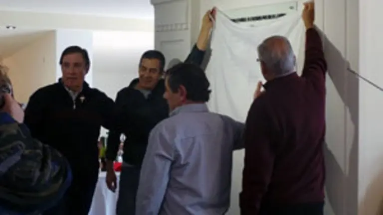 laprida 115 aniv-Placa presidentes