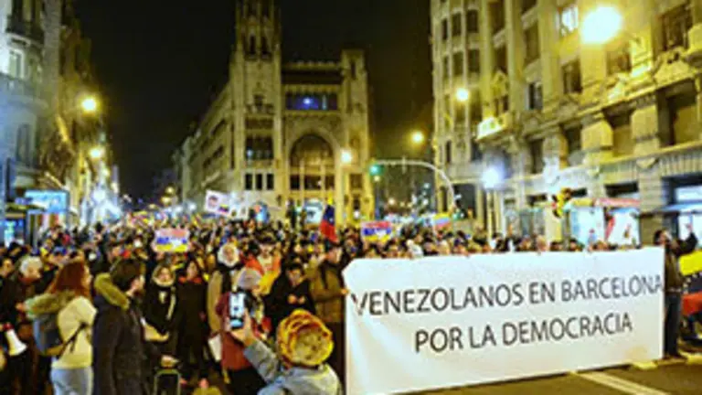 Manifestación Venezolanos