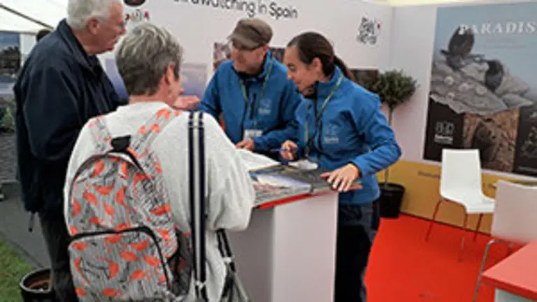 Estand Asturias Birdfair