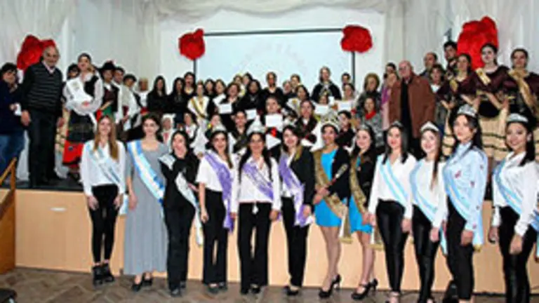Foto Grupal Desfile de Reinas en Mar del Plata 1'