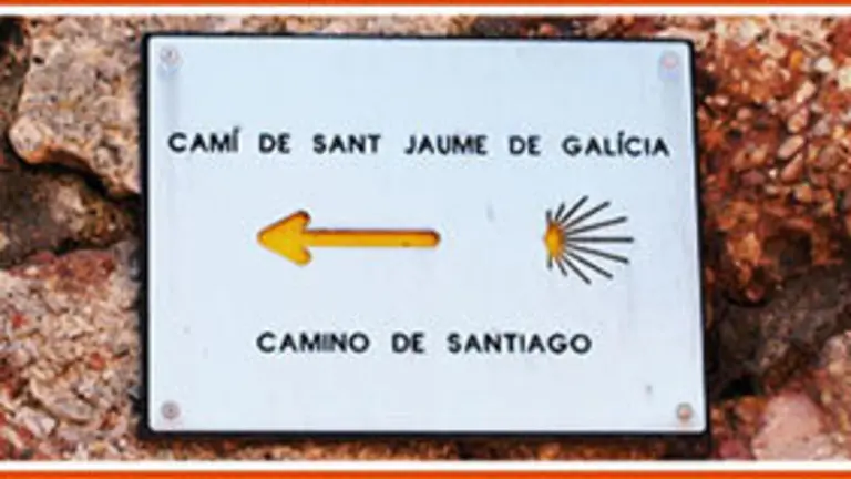 Señalización Camino de  Santiago