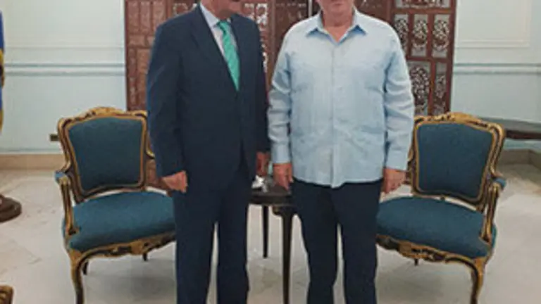 De Laiglesia en Cuba-Con Bruno Rodriguez