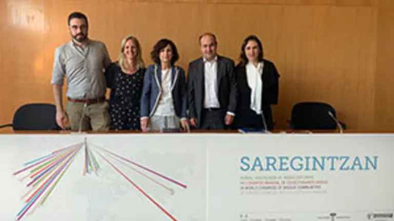 Elorza presentación Congreso Mundial Colectividades Vascas 1