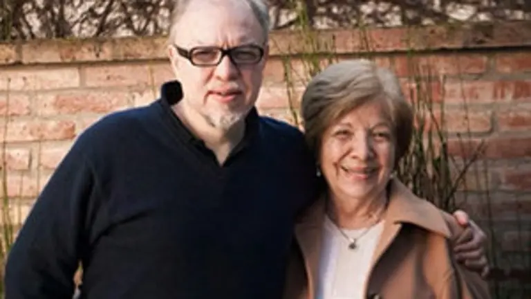 Jorge Fernandez Diaz y su madre