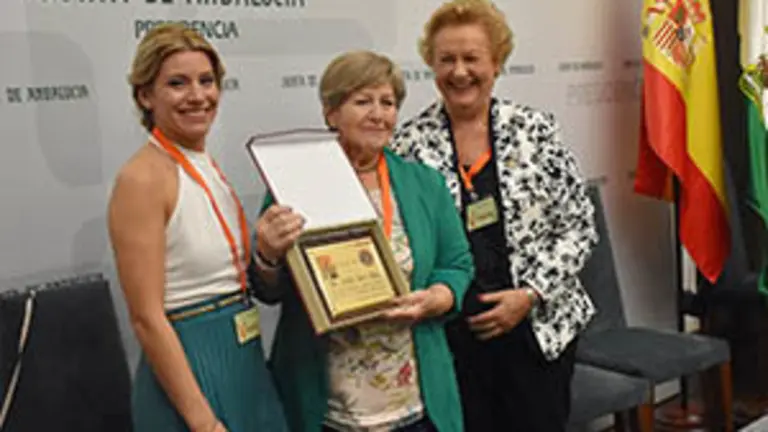 Galardón 2019 en la modalidad de la mujer. Conchín Marco.