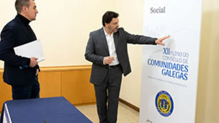 10,30 h.-   O secretario xeral da Emigraci&oacute;n, Antonio Rodr&iacute;guez Miranda, visitar&aacute; San Marti&ntilde;o Pinario, onde se desenvolver&aacute; a primeira das xornadas do XII Consello de Comunidades Galegas (praza da Inmaculada
foto xo&aacute;n crespo
29/11/2019