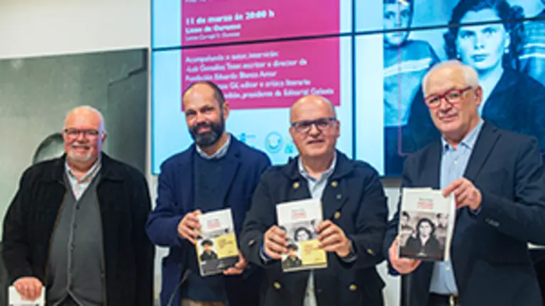 Presentaci&oacute;n da novela ga&ntilde;adora do Premio "Blanco Amor" 2019.- Na sala de prensa do Pazo Provincial ter&aacute; lugar a presentaci&oacute;n da novela ga&ntilde;adora do Premio "Eduardo Blanco Amor" de novela longa 2019, Virtudes (e misterios), de Xes&uacute;s Fraga. O acto contar&aacute; coa participaci&oacute;n do presidente da Deputaci&oacute;n de Ourense, Manuel Baltar; do presidente da Editorial Galaxia, Ant&oacute;n Vidal Andi&oacute;n; do escritor e director da Fundaci&oacute;n Eduardo Blanco Amor, Luis Gonz&aacute;lez Tosar; e do autor da novela ga&ntilde;adora, Xes&uacute;s Fraga.