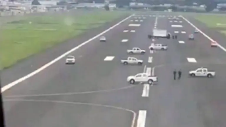 Aterrizaje en Guayaquil