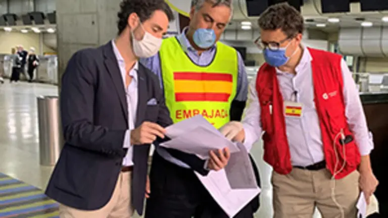 Venezuela. Diplomáticos españoles