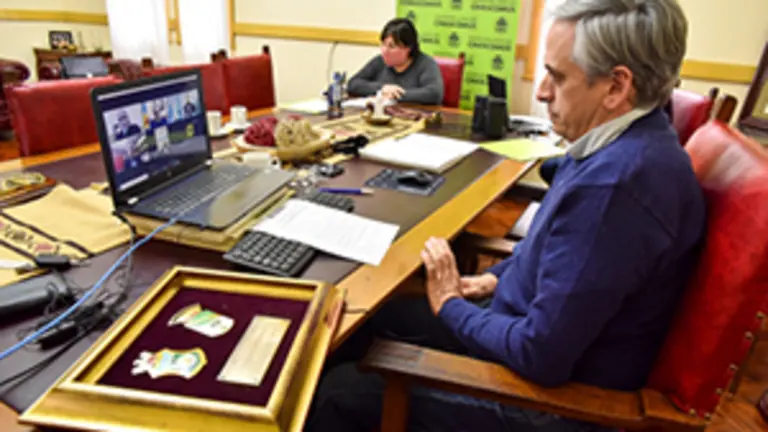 Encuentro virtual Chascomús y Lalín 1