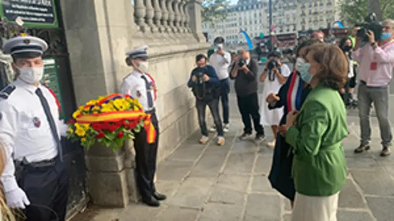 Calvo Homenaje La Nueve