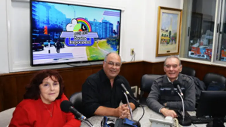 Lilian Galup Mario Corrales y Martín Caridad AL AIRE