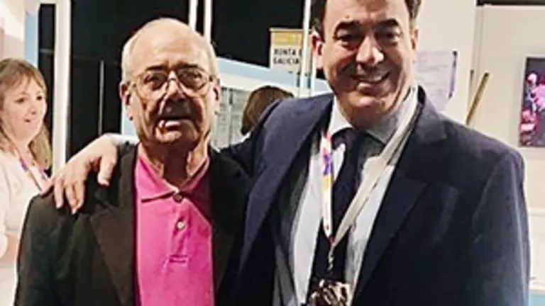 Lopez Garra foto del Centro Galicia de Bs As