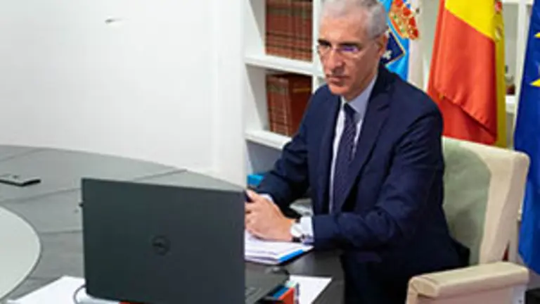 09,00 h.-    O vicepresidente segundo e conselleiro de Economía, Empresa e Innovación, Francisco Conde, participará por videoconferencia na apertura do congreso Maritime Trends Summit, organizado por Asime. Na sala de xuntas da Vicepresidencia Segunda (4º andar). 


foto xoán crespo
22/10/2020