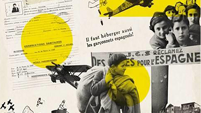 Cartel Niños de la Guerra en Belgica