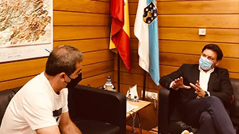 Miranda con el Centro Español Apóstol Santiago de Liechtenstein