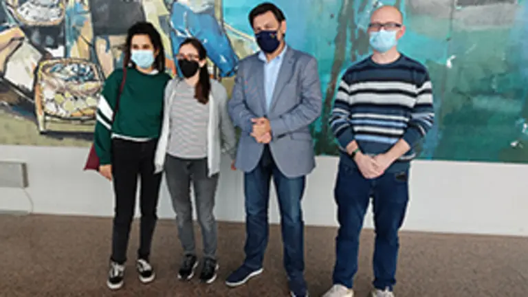 Jose Manuel Vilar-Miranda con los de Berlin