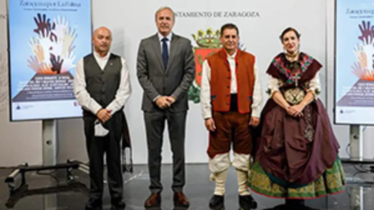Presentación Zaragoza por La Palma