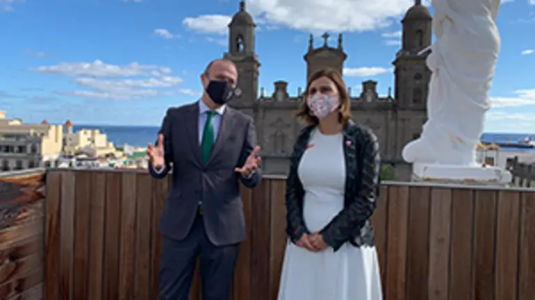 10:00.- Las Palmas de Gran Canaria. La consejera de Presidencia, Interior, Justicia y Acción Exterior, Paula Fernández, se reúne con el alcalde de Las Palmas de Gran Canaria, Augusto Hidalgo. 30 de octubre de 2021