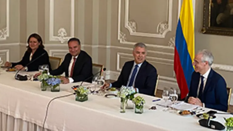 Francisco Conde con Iván Duque 1