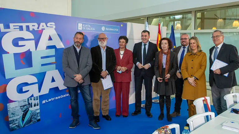 presentaci&oacute;n da programaci&oacute;n das Letras Galegas 2022 dedicadas a Florencio Delgado Gurriar&aacute;n. 