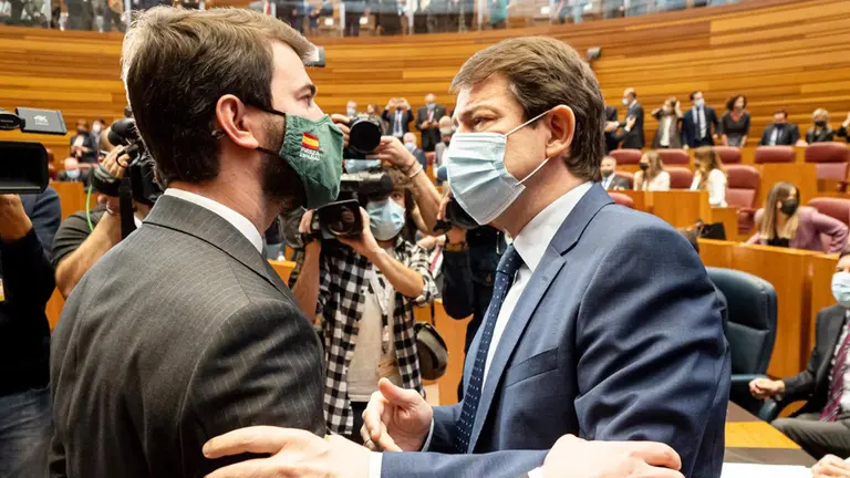 Sesión Investidura Mañueco 1