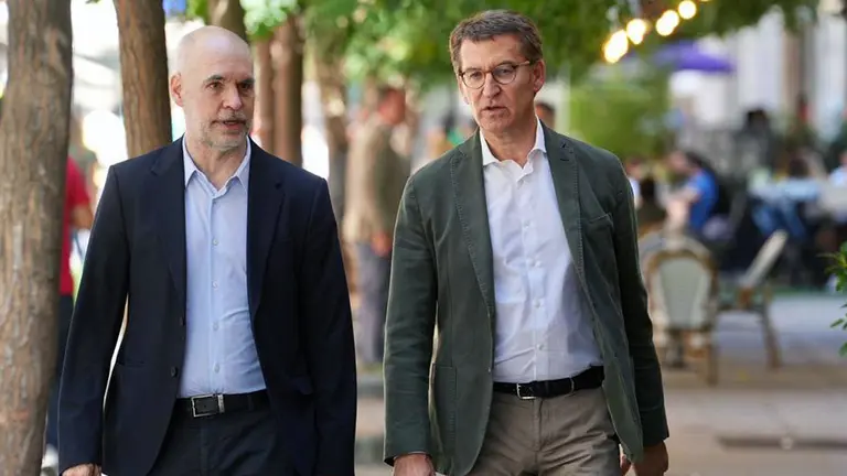 Alberto Nuñez Feijoo y Horacio Rodríguez Larreta 1