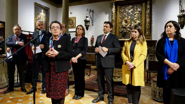 Inauguraci&oacute;n Muestra Seoane en el Larreta 1