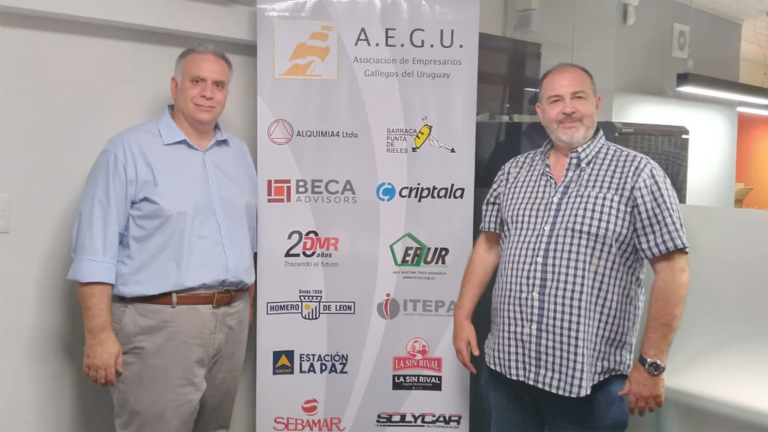 AEGU. Diego Antelo y Estevan Regueira
