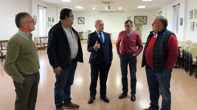 Dip Lugo-Visita á sede da agrupación Saudade en Barcelona