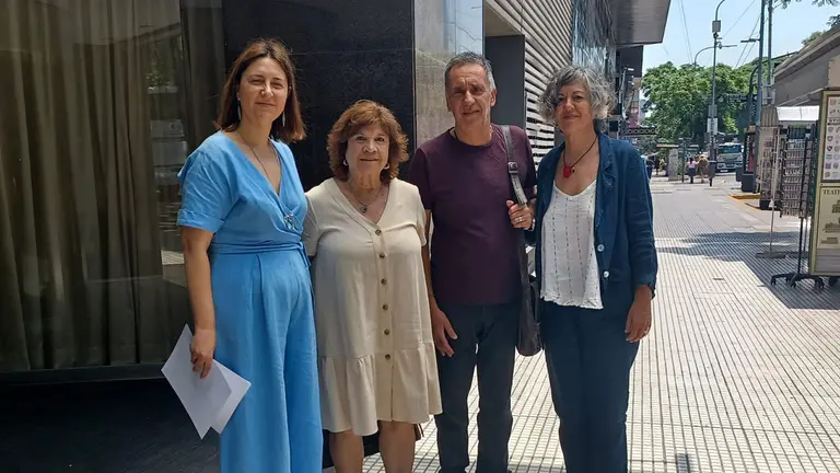 Rosa Pérez Gijaro en Argentina. Plataforma de Apoyo a la Querella 3