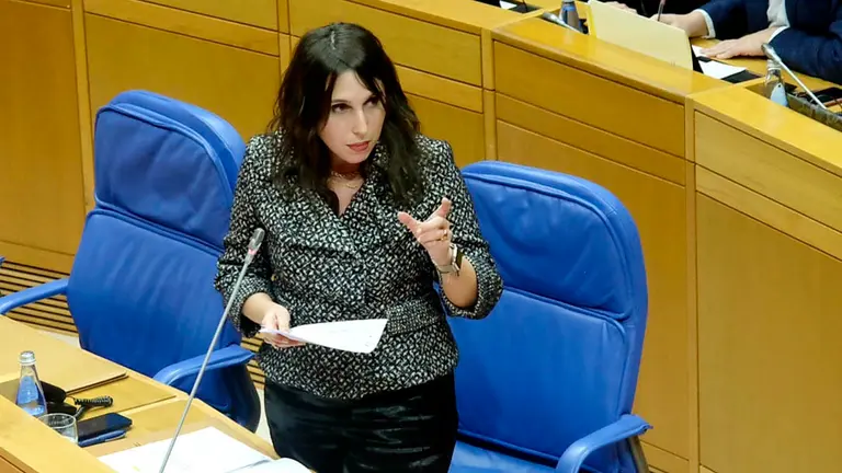 Lorenzana en el Parlamento. 1