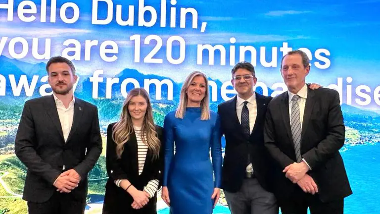 Asturias presentación en Dublín 1