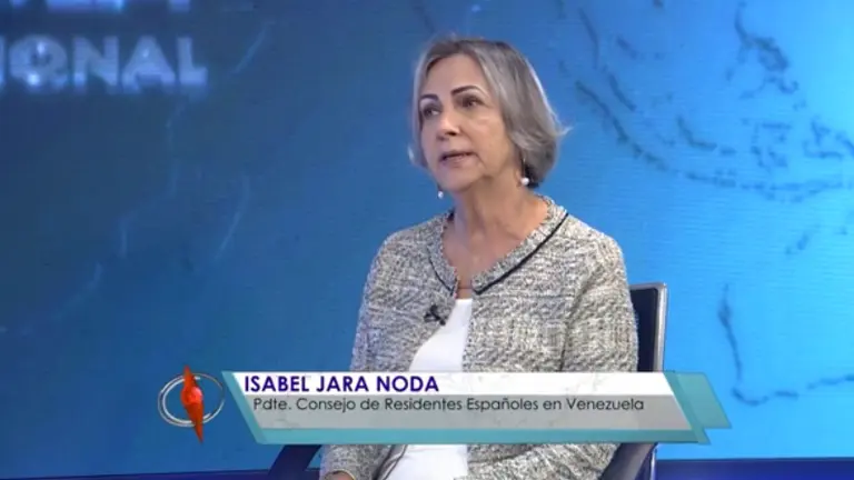 Venezuela-Presidenta CRE en la tele 84