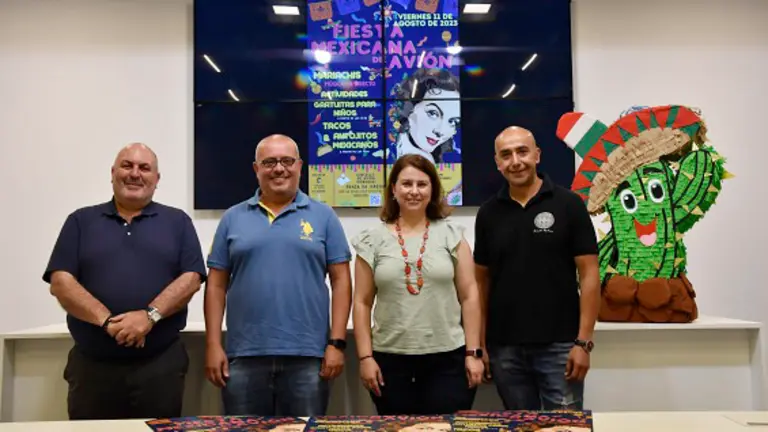 Presentación Fiesta Mexicana de Avión